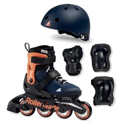 Детские ролики Rollerblade Microblade Cube Midnight Blue