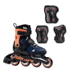 Детские ролики Rollerblade Microblade Combo Midnight Blue