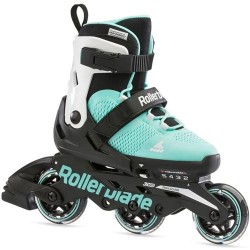 Ролики Rollerblade Microblade 3WD G Aqua White