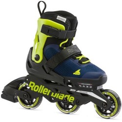 Ролики Rollerblade Microblade 3WD Blue-Lime