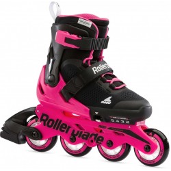 Ролики для девочки Rollerblade Microblade G Neon Pink 2021
