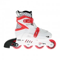 Детские ролики Seba Junior White/Red 2017
